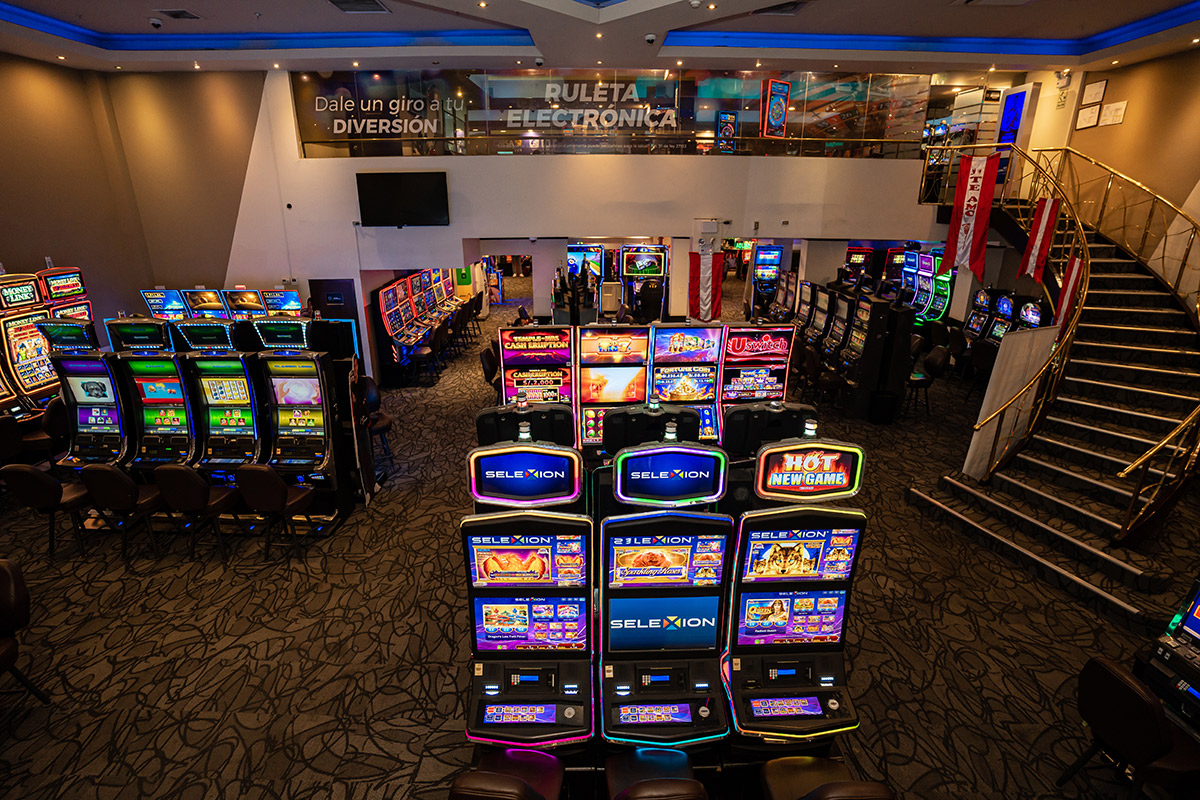 Sala de Máquinas en Casino Chorrillos en Lima Perú